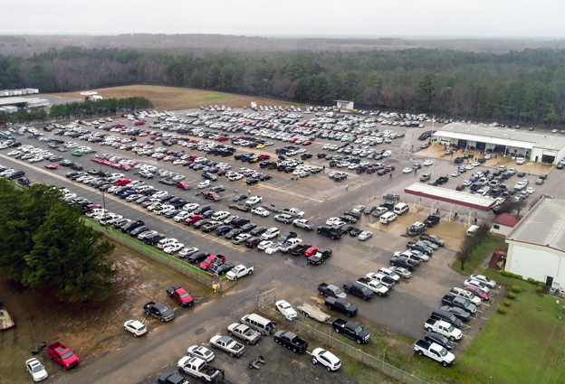 America's Auto Auction – Industrial Outdoor Storage